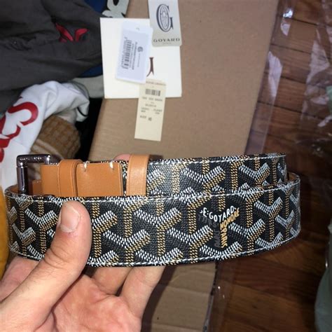 grey goyard belt|goyard belt barneys.